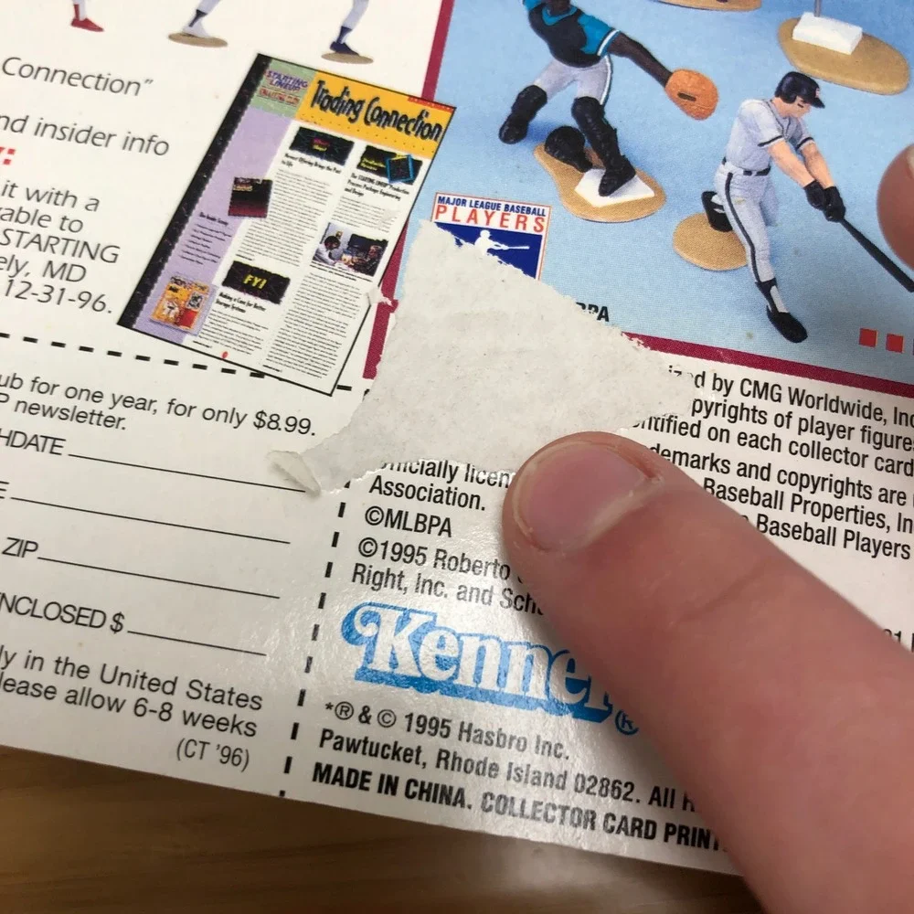 Kenner Starting Lineup Action Figure Fans White Roberto Clemente 1996